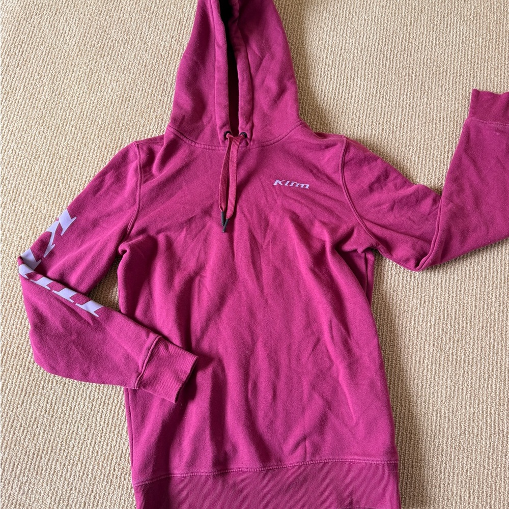 Klim Women's Magenta Hooded Sweatshirt